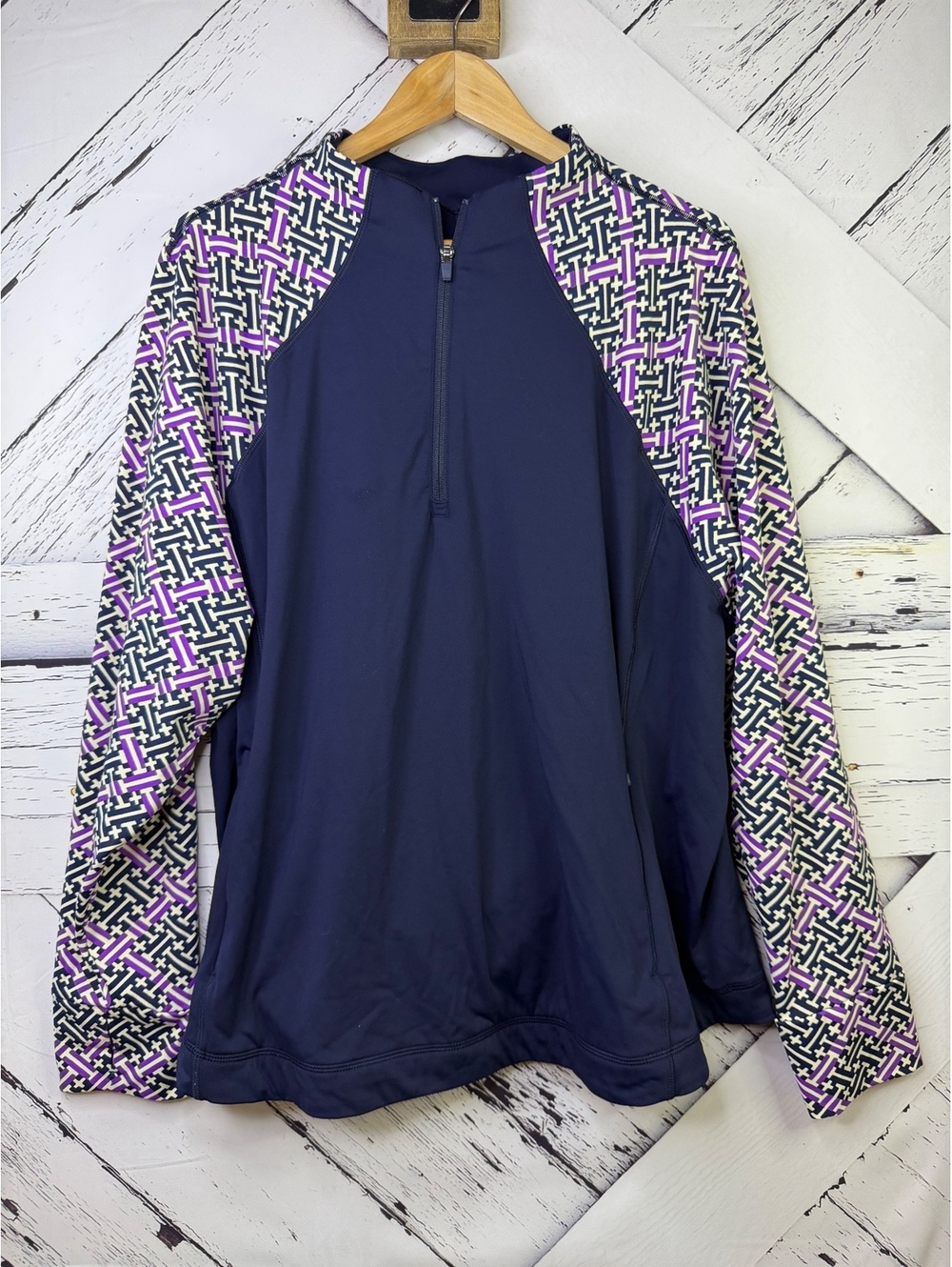 Talbots Performance Interlock Half Zip Pullover Women’s 3X Activewear